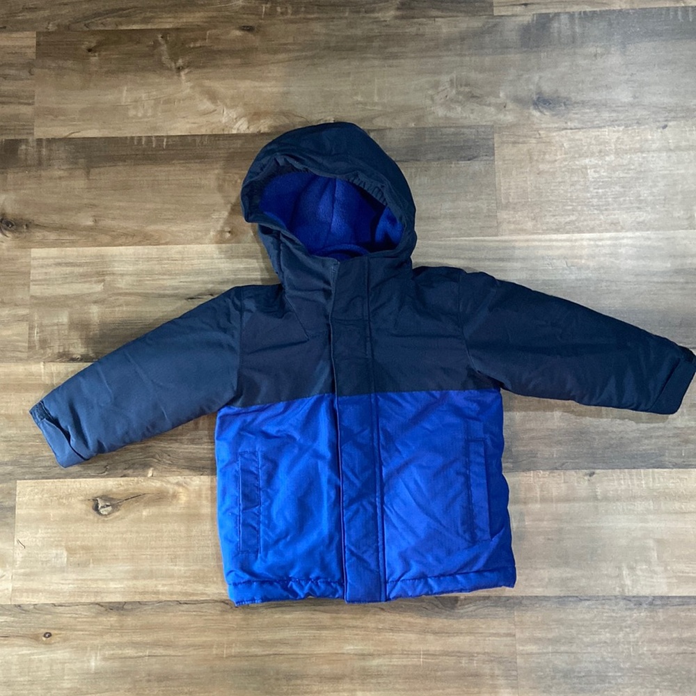 The Children's Place Black and Blue Kids Jacket
